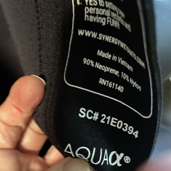 New w/tags Synergy Men's Volution Fullsleeve Triathlon Wetsuit S1 (B4) - Picture 6 of 6